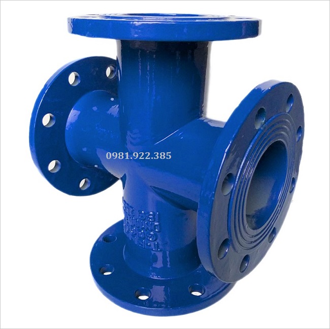 Thâp gang mặt bích DN100