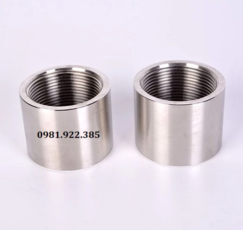 Măng sông inox 316 nối ren