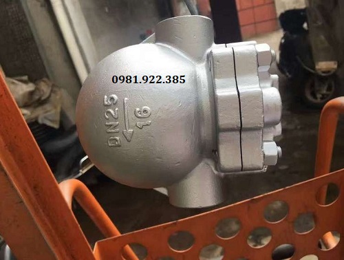 Bẫy hơi bóng phao inox