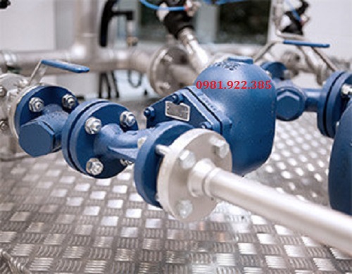Ứng dụng bẫy hơi mặt bích