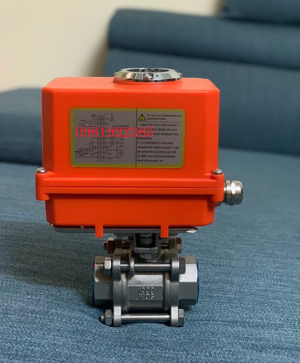 Van bi điều khiển điện inox