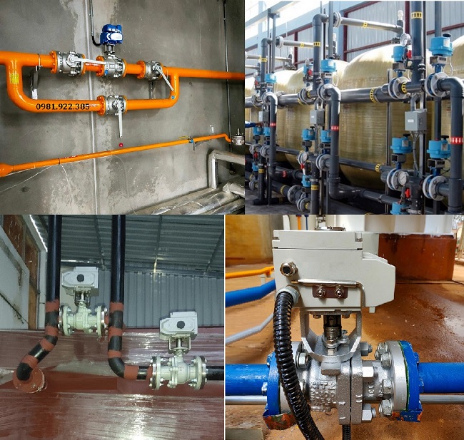 Ứng dụng van điều khiển điện
