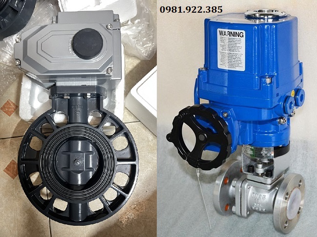 Van bướm điện và van bi điện