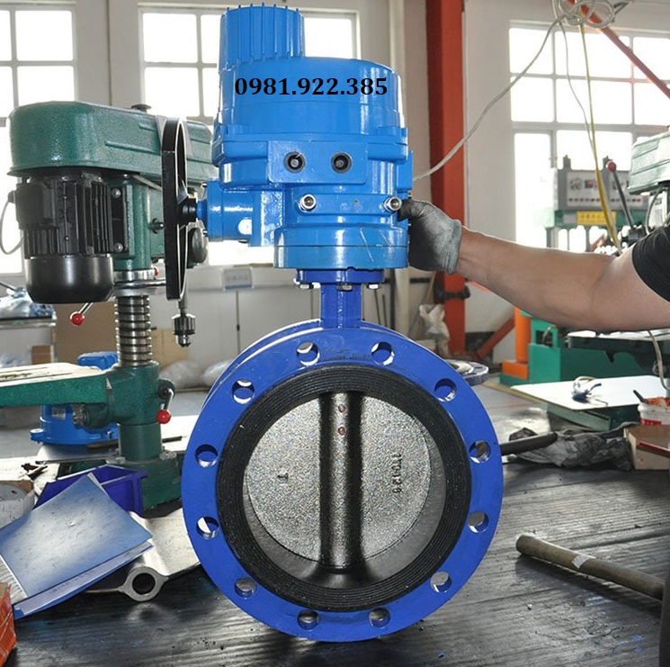 Hình ảnh van bướm điều khiển điện