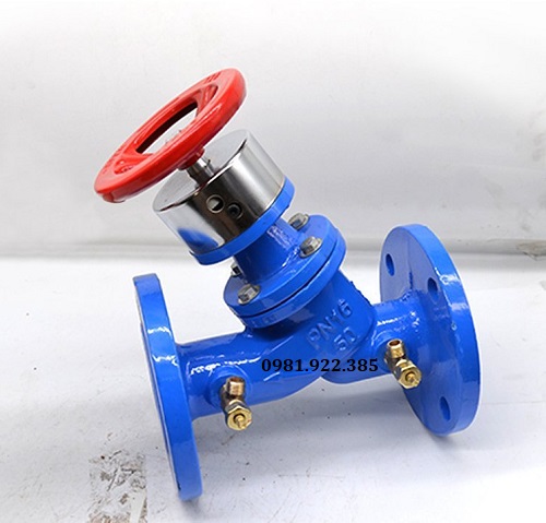 Van cân bằng mặt bích