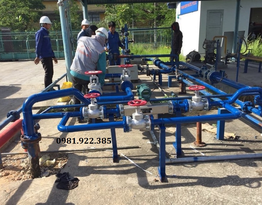Lắp đặt van cầu