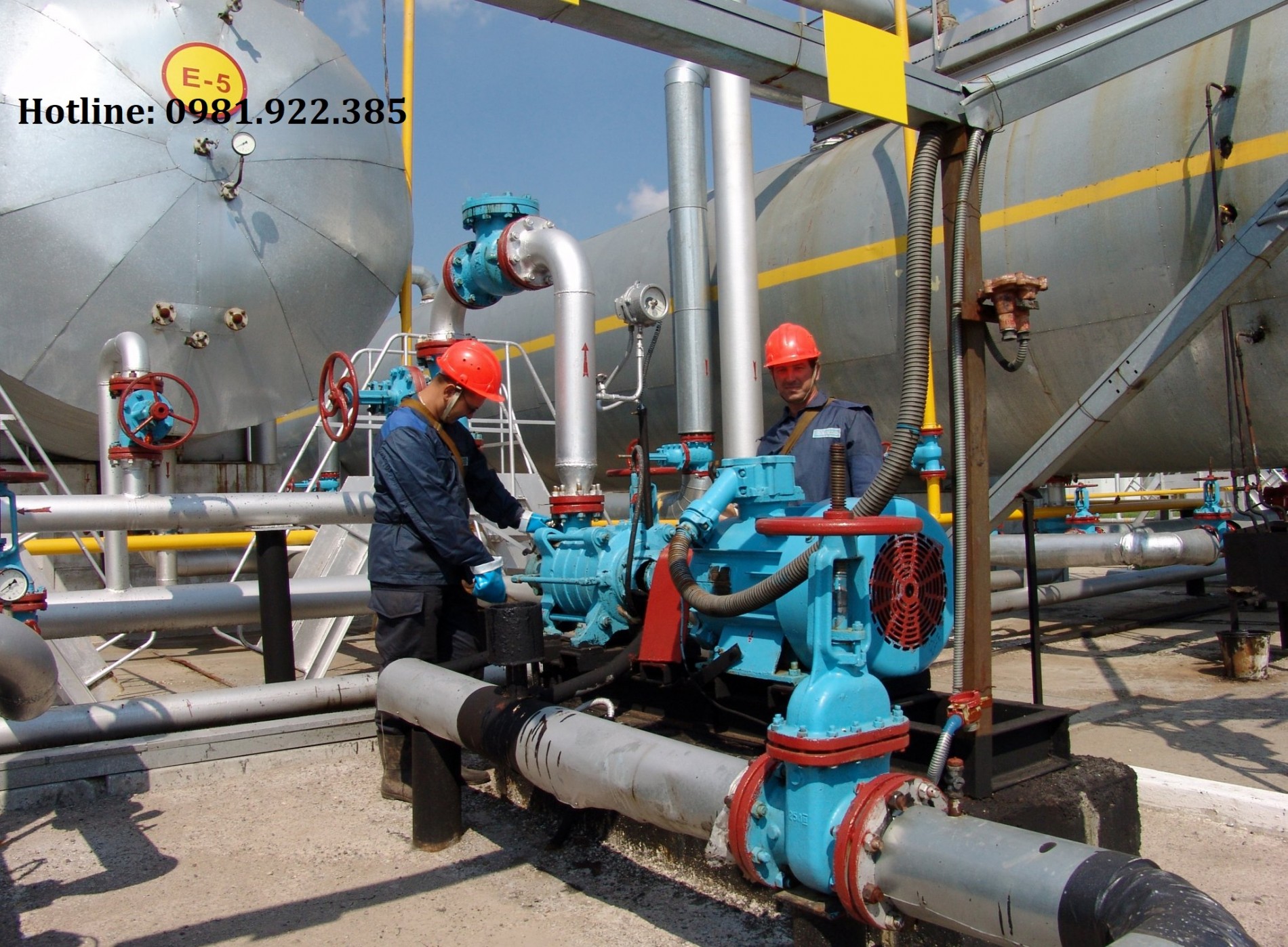 Ứng dung van cổng trong hệ thống máy bơm