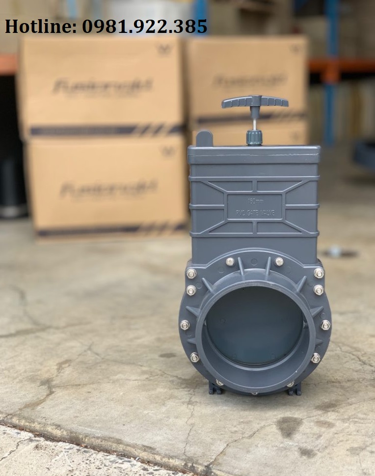 Van cổng nhựa DN100