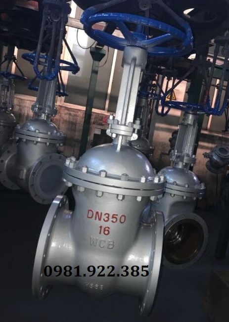 Van cổng thép WCB DN350