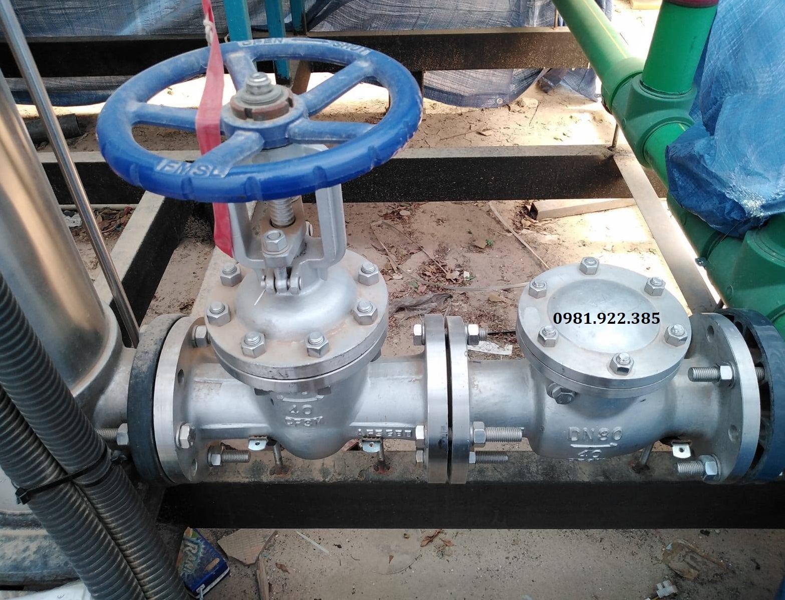 Ứng dụng van một chiều trong hệ thống cấp thoát nước