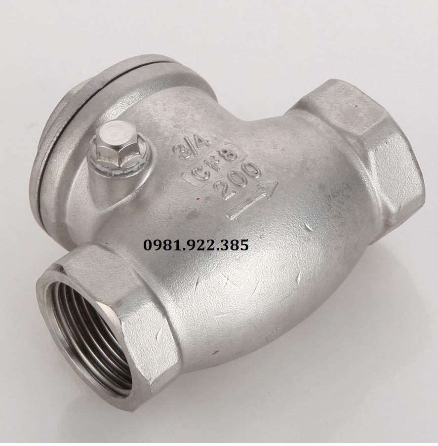 Van một chiều inox nối ren DN20