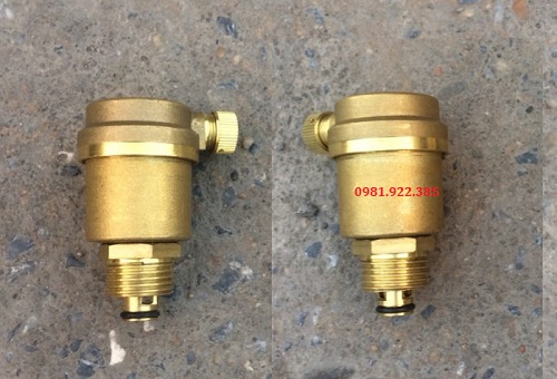 Van xả khí đồng nối ren DN10