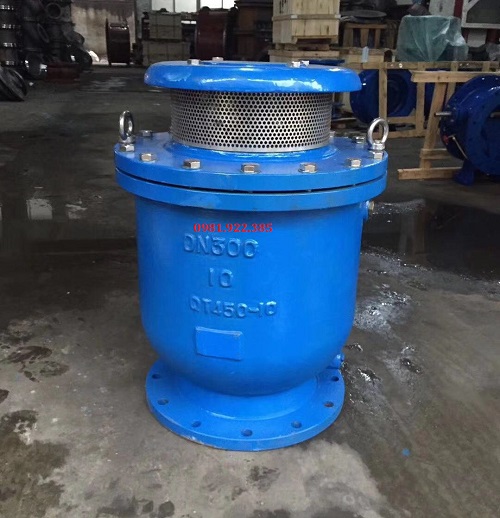 Van xả khí gang DN500