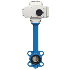 Van bướm trục dài điều khiển điện