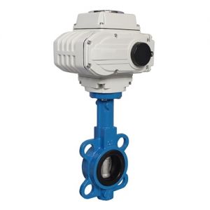 Van bướm gang điều khiển điện