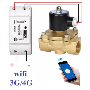 Van điện từ điều khiển bằng điện thoại