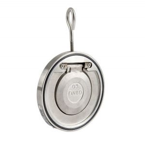 Van một chiều treo inox đĩa lật