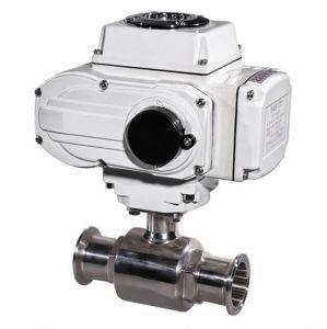 Van bi điều khiển điện vi sinh inox clamp